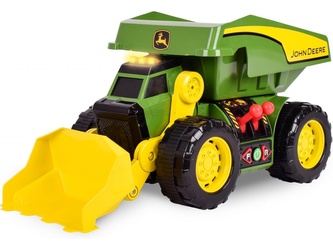 John Deere Kids - Sklápěč a nakladač 2v1 se světly a zvuky