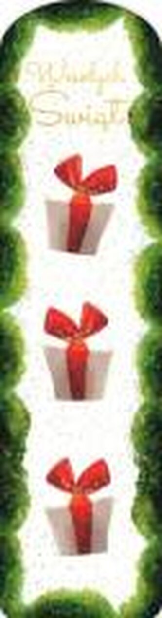 Zakładka tradycyjna Boże Narodzenie Prezenty