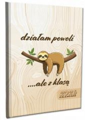 Kalendarz 2026 A5 tygodniowy notatka Leniwiec 1