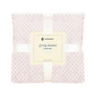 Deka 200x200 cm Springos Vespa starorůžová