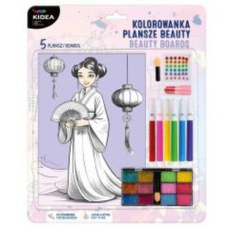 Kolorowanka plansze beauty Kidea KIDEA Kolorowanka plansze beauty Kidea KIDEA