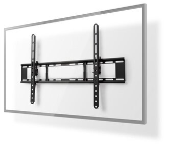 NEDIS nástěnný TV držák/ 37 - 70"/ nosnost 35 kg/ náklon 20°/ vzdálenost od stěny 38 mm/ ocel/ černý