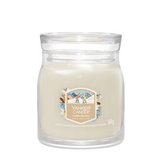 Svíčka Yankee Candle - VANILLA FLURRIES, střední