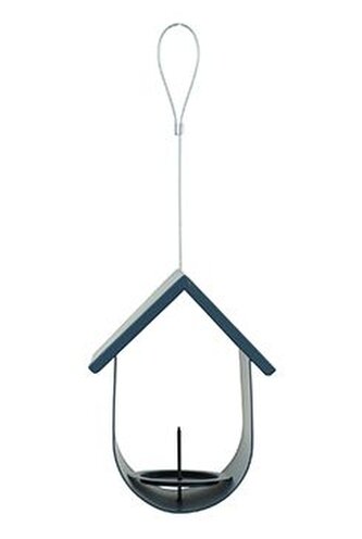 Krmítko venk. BUDKA na loj.koule kov modrá Zolux