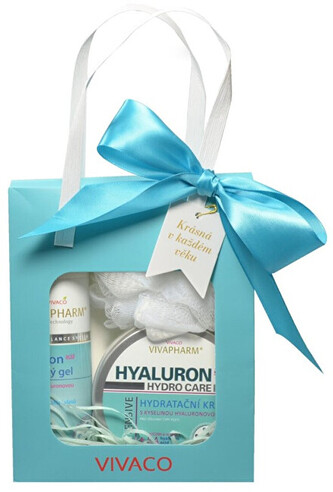 Vivaco Dárková taška kosmetiky s kyselinou hyaluronovou