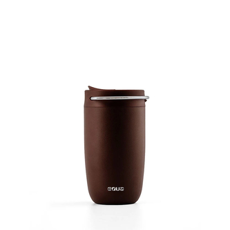 Termohrnek Equa Pure Cup 0,3 l - hnědý