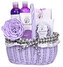 Vivaco Dárkové balení Levandule v dekorativním proutěném koši