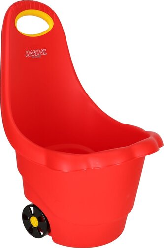 KIK Multifunkční vozík na kolečkách červený