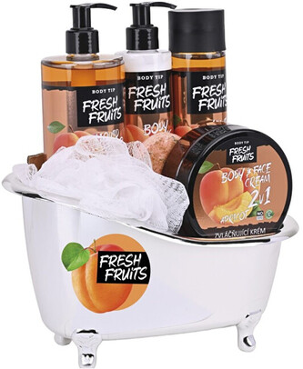 Vivaco Dárková vanička kosmetiky s meruňkovým olejem