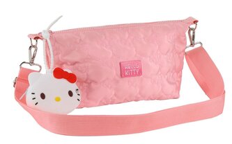 Dámská kabelka Hello Kitty: Růžová Kitty (27 x 14 x 9,5 cm)