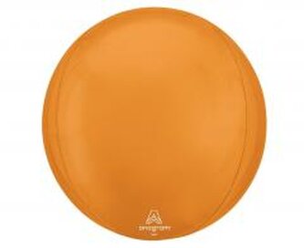 Balon foliowy kula pomarańczowa Vibrant 38x40cm