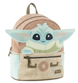 Dámský městský batoh Star Wars|The Mandalorian: Grogu (objem 6 litrů|22 x 24 x 11,5 cm)