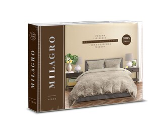 POŚCIEL KPL.220X200+2x70X80 MILAGRO VERDE 024 SATYNA BAW.