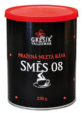 Káva pražená mletá Směs 08