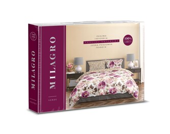 POŚCIEL KPL.160X200+2x70X80 MILAGRO VERDE 017 SATYNA BAW.