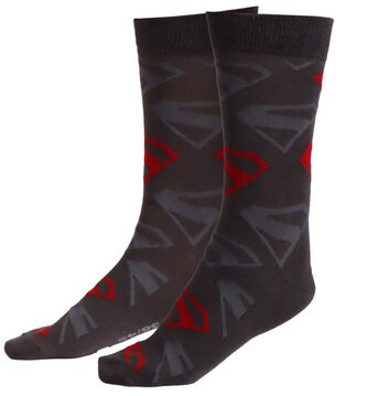 Pánské ponožky DC Comics|Superman: Znaky (velikost EU 38-45)