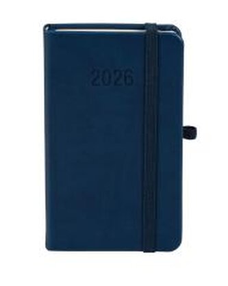 Kalendarz 2026 A6 Memofix TDW granatowy