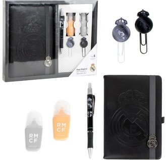 Dárkový set kancelářských potřeb FC Real Madrid: Znak (26 x 23 x 3 cm)