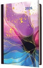 Kalendarz 2026 B6 tygodniowy akwarela