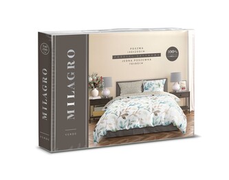 POŚCIEL KPL.160X200+2x70X80 MILAGRO VERDE 018 SATYNA BAW.