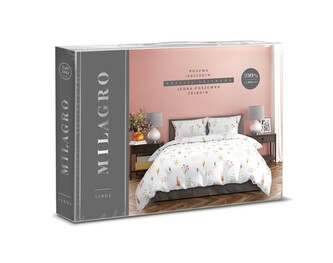 POŚCIEL KPL.140X200+70X90 MILAGRO VERDE 022 SATYNA BAW.