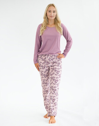 Dámské pyžamo Gina vícebarevné (19159-MGRDCM) XXL