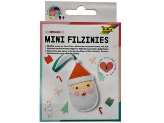 Mini šití filc Santa
