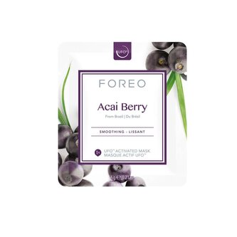 Vyhlazující pleťová maska Acai Berry (Smoothing Mask) FOREO - 6 x 6 g