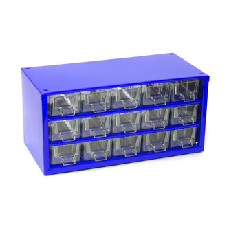 TOKOZ - Zásuvkový organizér 03 / 15S - RAL 5002 - Modrá