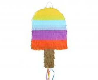 Piniata Lody na patyku 24x7.5x40cm