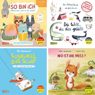 Maxi-Pixi-Box 122: Neue Bilderbücher zum Mitmachen (4x5 Exemplare)
