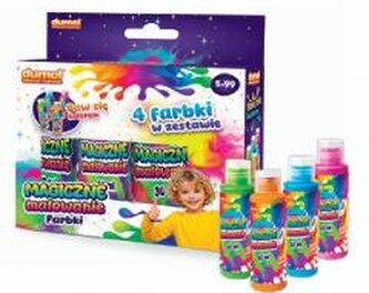 Magiczne malowanie 4x60ml farbki