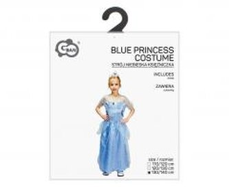 Strój dla dzieci Niebieska Księżniczka 130/140cm