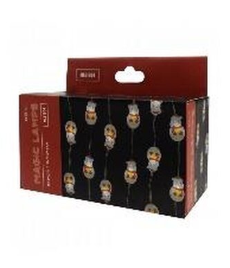 Magiczne lampki 50 led 6500K Bałwan 5m DC5V