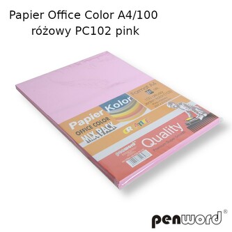 PAPIER XERO KOL A4 75G ROZ OP100ARK PENW