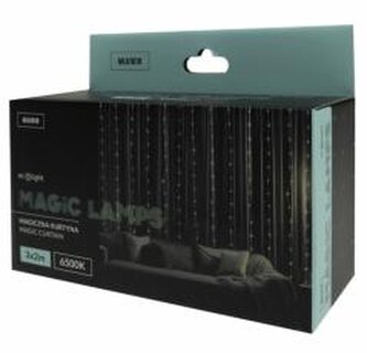 Magiczna kurtyna 400led 3mx2m 6500K,DC5V