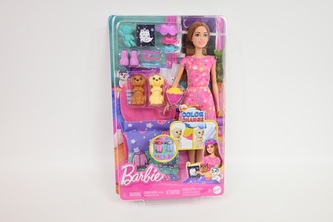 Barbie lalka Piżama Party z pieskami HXN01 /4