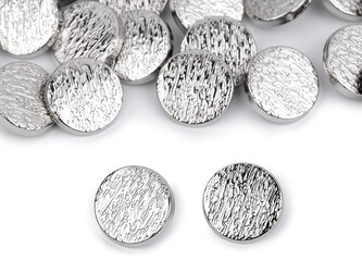 Kovový knoflík velikost 28", 36" - 500 ks - 6 (28") nikl