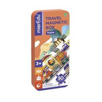 Puzzle magnetyczne Pociągi