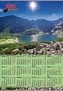 Kalendarz 2026 plakatowy B1 z listwą Tatry  KP-B1 V.1