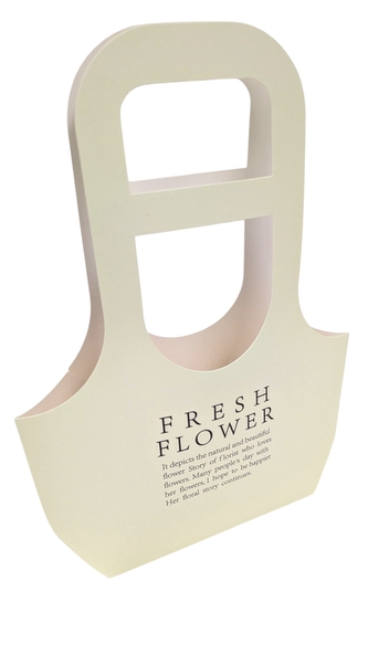 Floristická taška FB058 - 10 kusů/ balení krémová