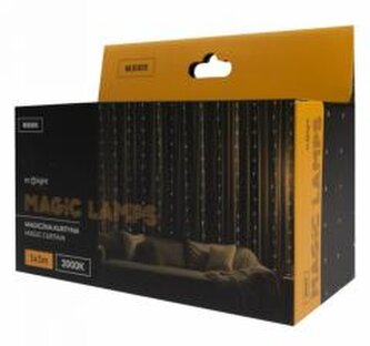 Magiczna kurtyna 100led 1mx1m 3000K,DC5V