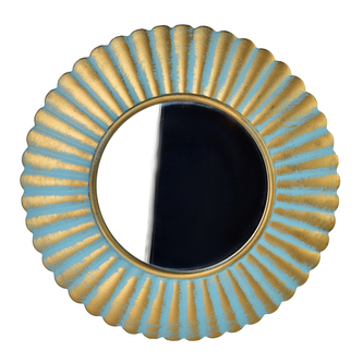 DAZ Lustro dekoracyjne 40x40x3cm turkus