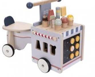 Rowerek biegowy Lodziarnia drewniany