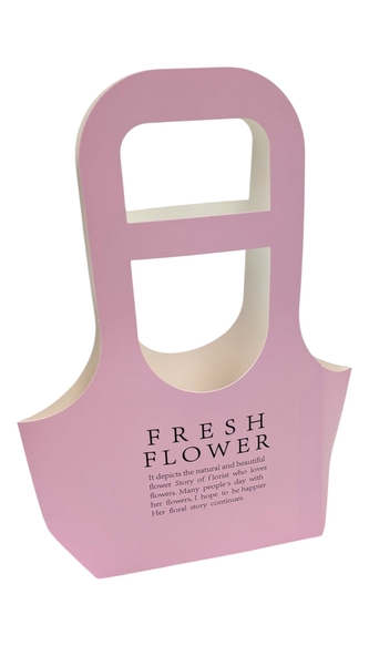 Floristická taška FB058 - 10 kusů/ balení pudrově růžová
