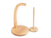 Dřevěný odvíječ přízí - 1 ks - 1 přírodní