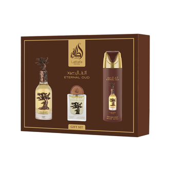Lattafa Pride Eternal Oud EDP 100 ml + EDP 20 ml + DEO ve spreji 200 ml UNISEX
