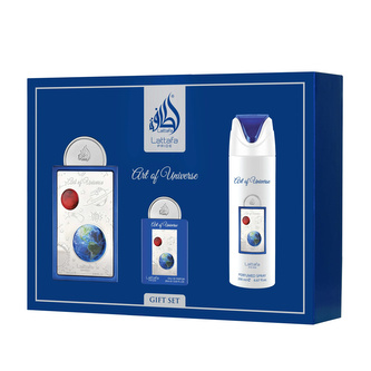 Lattafa Art Of Universe EDP 100 ml + EDP 20 ml + DEO ve spreji 200 ml UNISEX