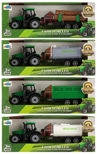 Traktor s přívěsem