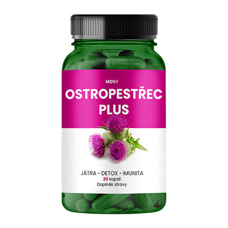 MOVit Energy MOVit Ostropestřec PLUS 30 kapslí